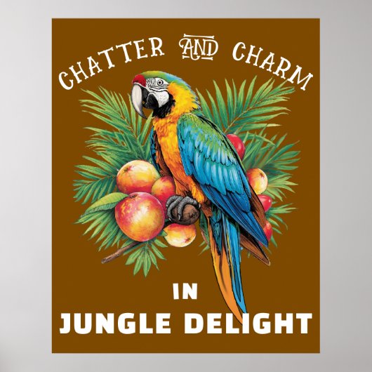 Macaw Poster (Voorkant)