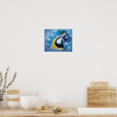 Macaw Poster (Keuken)