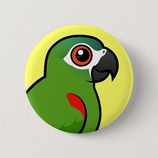 Macaw Ronde Button 5,7 Cm (Voorkant)