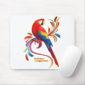 Macaw-Scarlet Muismat (Met muis)