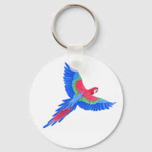 Macaw Sleutelhanger