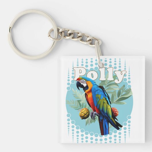 Macaw Sleutelhanger (voorkant)