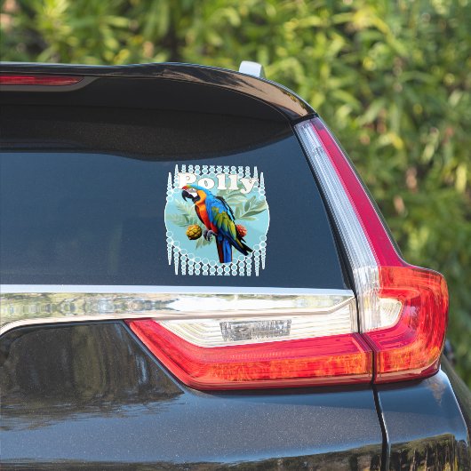 Macaw Sticker (Auto Zijkant)