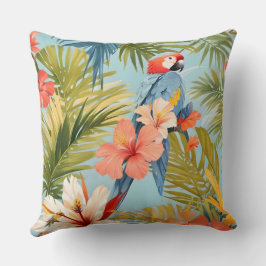 Macaw Tropical Solitude Kussen