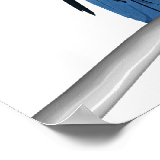 Macaws in Liefde Poster (Hoek)