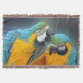 Macaws in love deken (Voorkant)