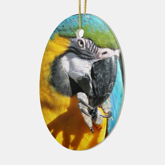 MACAWS KERAMISCH ORNAMENT (Links)