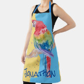 Macaws Macaw Parrot Mannen naam Schort (Insitu)