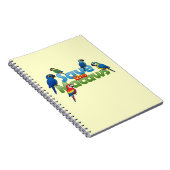 Macaws opslaan notitieboek (Rechterzijde)