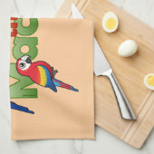 Macaws opslaan theedoek (Quarter Fold)
