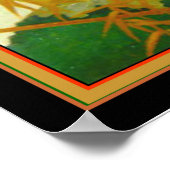 "Macaws & Panther" Stark Davis Art Deco Print (Hoek)