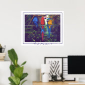 Macaws - Poster (Thuiskantoor)