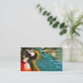 Macaws-Visitekaartjes Visitekaartje (Staand voorkant)