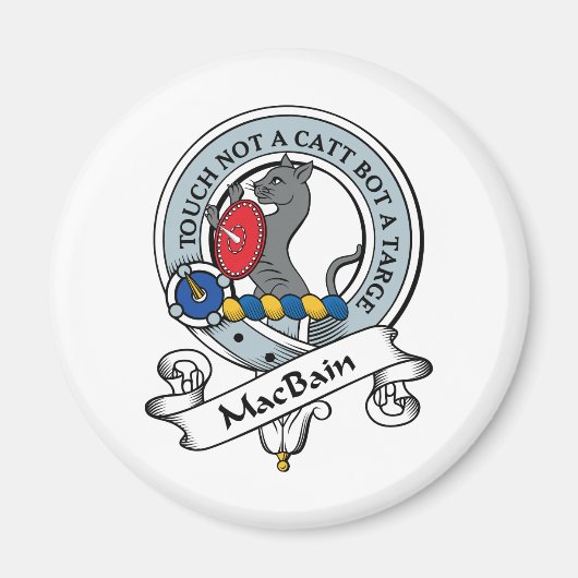 MacBain Clan Badge Magneet (Voorkant)