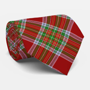 MacBain Clan Tartan Schotse Plaid Stropdas
