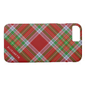 MacBain MacBean Clan Tartan Scottish Pset Case-Mate iPhone Case (Achterkant (Horizontaal))