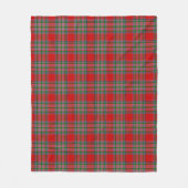 MacBain Plaid Fleece Deken (Voorkant)