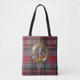 MacBain Tartan & Badge Tote Bag