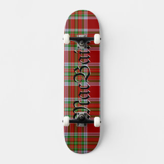 MacBain Tartan Schots geruite patroon Persoonlijk Skateboard