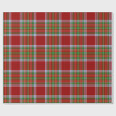 MacBean Scottish Clan Tartan Pset Cadeaupapier (Vlak)