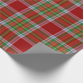 MacBean Scottish Clan Tartan Pset Cadeaupapier (Hoek)