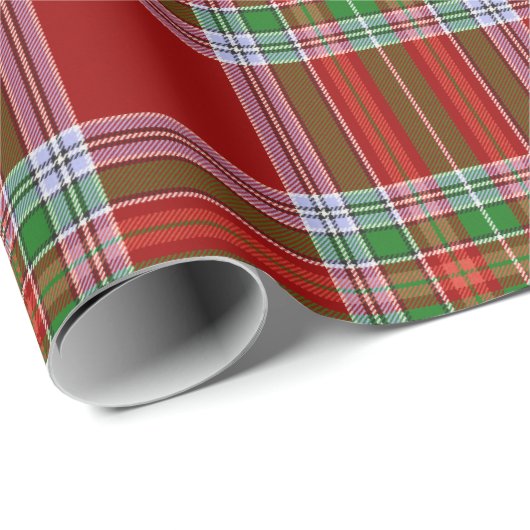 MacBean Scottish Clan Tartan Pset Cadeaupapier (Rol Hoek)
