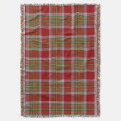 MacBean Scottish Clan Tartan Pset Deken (Voorkant Verticaal)