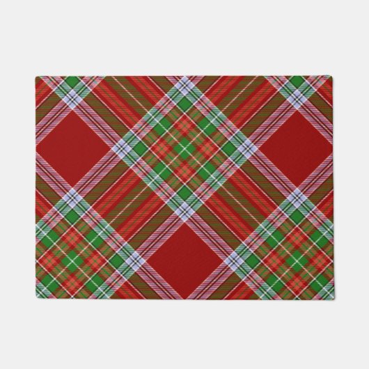 MacBean Scottish Clan Tartan Pset Deurmat (Voorkant)