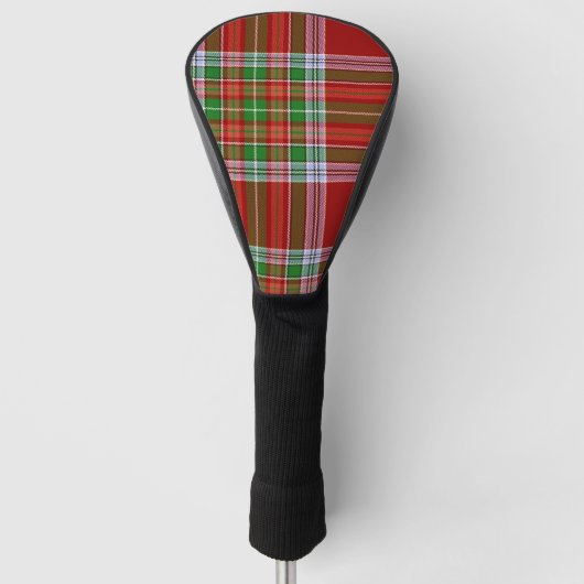 MacBean Scottish Clan Tartan Pset Golfheadcover (Voorkant)