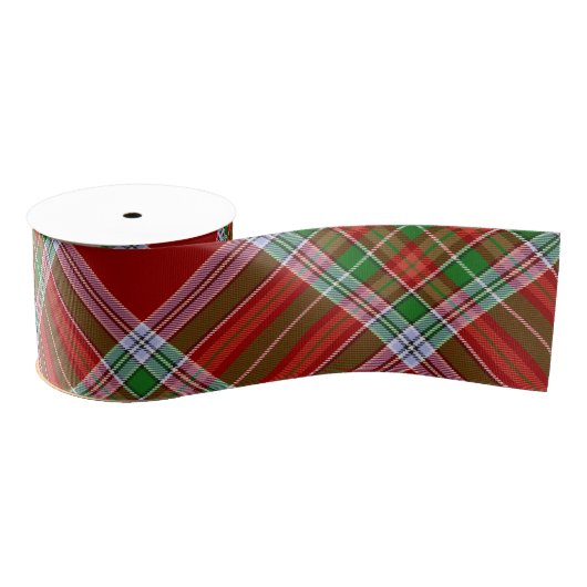 MacBean Scottish Clan Tartan Pset Grosgrain Lint (Spoel)