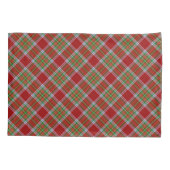 MacBean Scottish Clan Tartan Pset Kussensloop (Achterkant-Links)