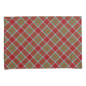 MacBean Scottish Clan Tartan Pset Kussensloop (Voorkant-Rechts)