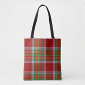 MacBean Scottish Clan Tartan Pset Tote Bag (Voorkant)