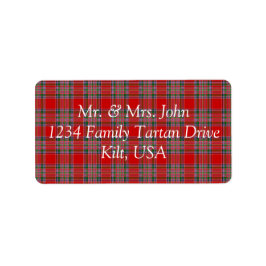 MacBean Tartan Label