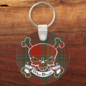MacBean Tartan Skull Sleutelhanger (Voorkant)