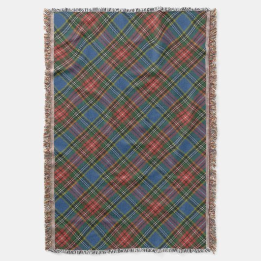 MacBeth A Original Scottish Tartan Deken (Voorkant Verticaal)