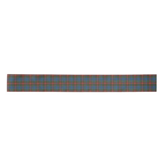 MacBeth Ancient Scottish Clan Tartan Satijnen Lint (Voorkant)