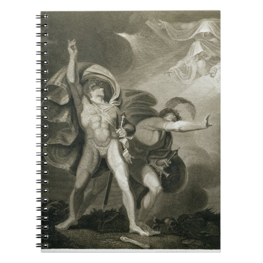 Macbeth, Banquo en de drie heks op de gezondheid Notitieboek (Voorkant)