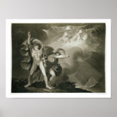 Macbeth, Banquo en de drie heks op de gezondheid Poster (Voorkant)