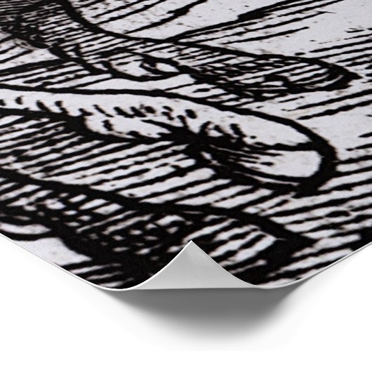 Macbeth, Banquo en de drie heksen Poster (Hoek)