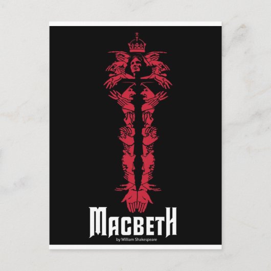Macbeth Briefkaart (Voorkant)