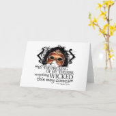 Macbeth Citaat Kaart (Gele Bloem)