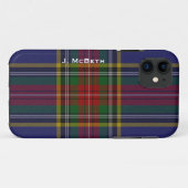 MacBeth Clan Tartan Pset iPhone 5S Case (Achterkant (horizontaal))