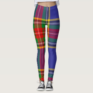 MacBeth Clan Tartan Schotse Plaid Leggings