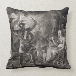 Macbeth, de drie heksen en de Hecate in Wet IV, S Kussen