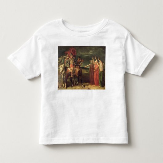 Macbeth en de drie heksen, 1855 kinder shirts (Voorkant)
