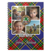 MacBeth Familiefotocollage Notitieboek (Voorkant)