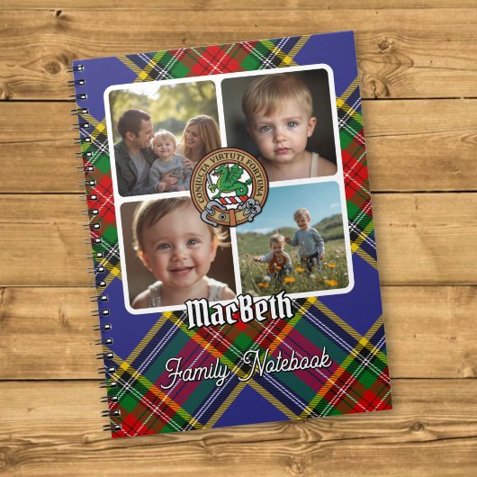 MacBeth Familiefotocollage Notitieboek