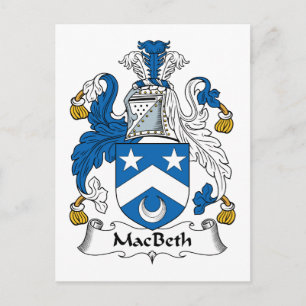 MacBeth Family Crest Briefkaart