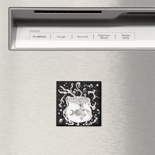 Macbeth heksen ketel magneet (Insitu (Vaatwasser))